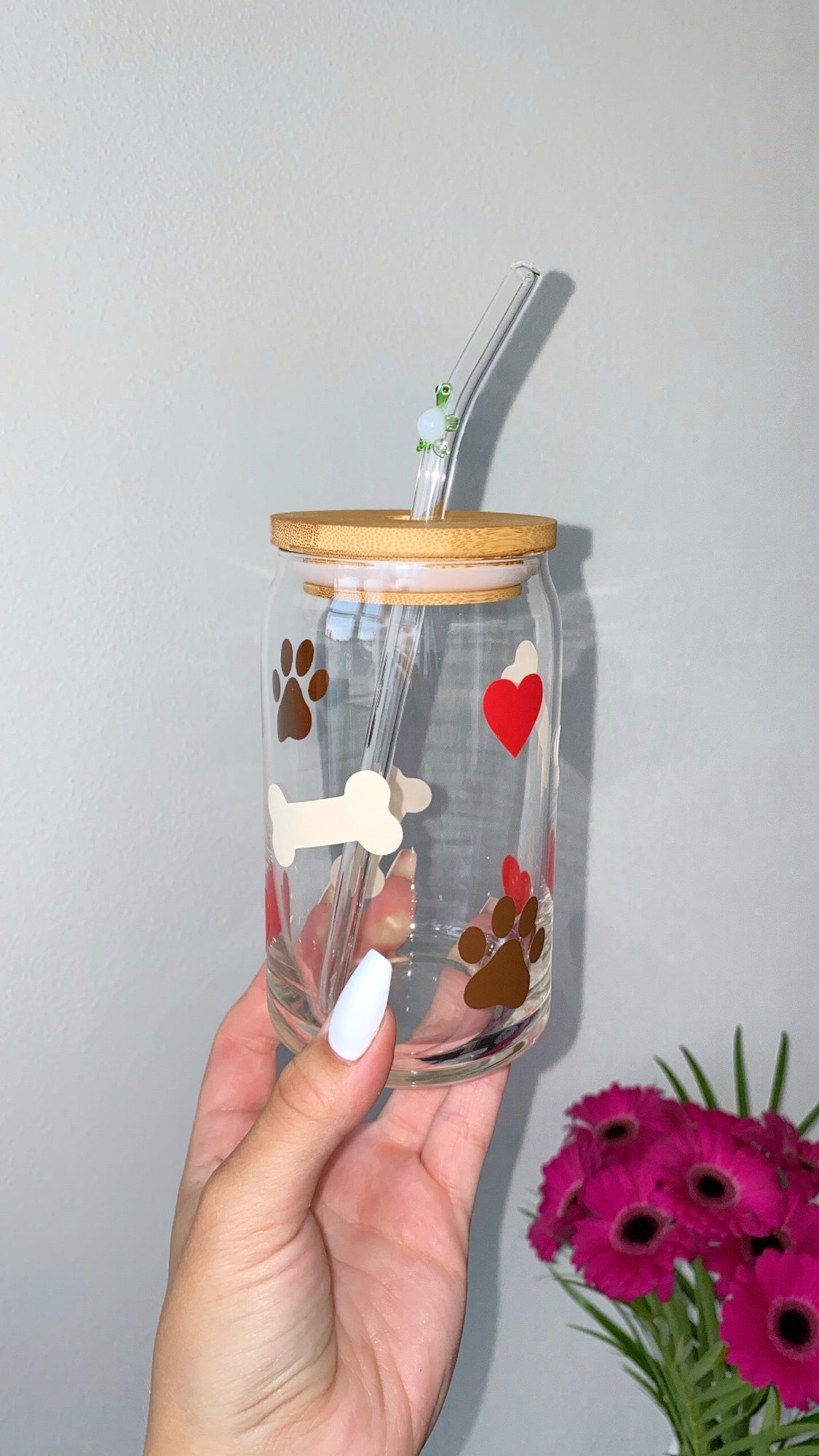 Bambusové víčko na skleničku