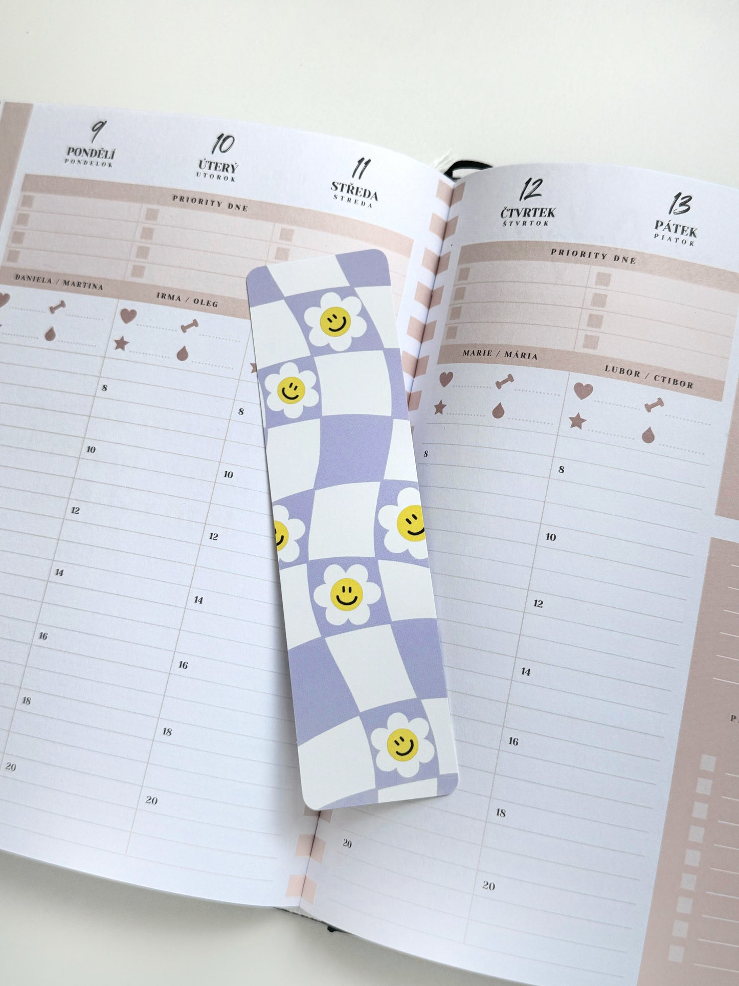 Set 3 záložek - Retro vibes