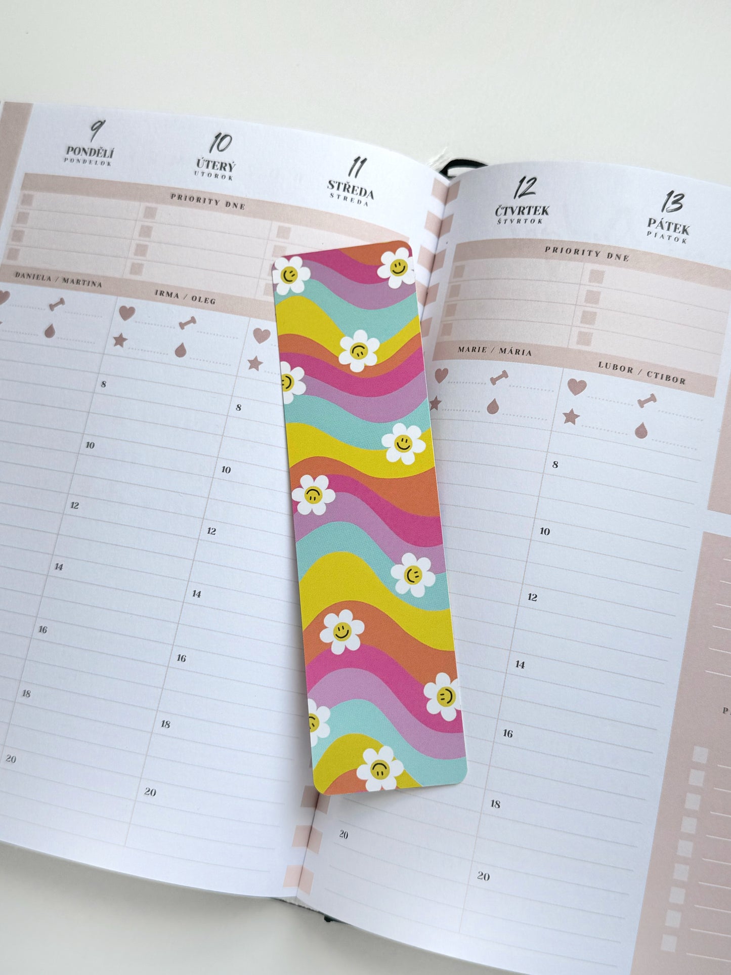 Set 3 záložek - Retro vibes