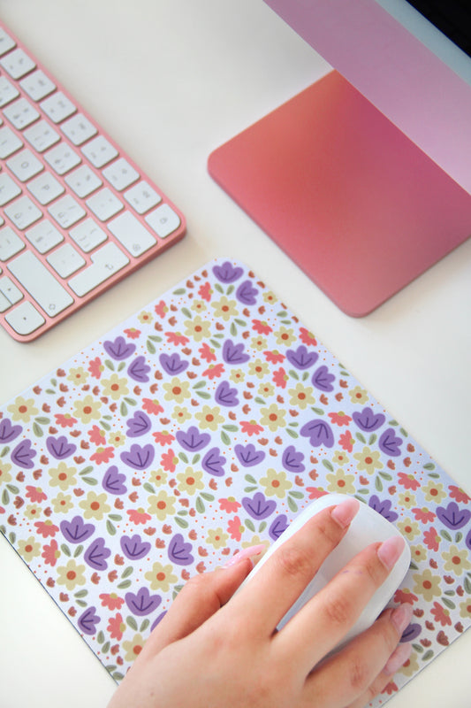 Podložka pod myš - Delicate flowers