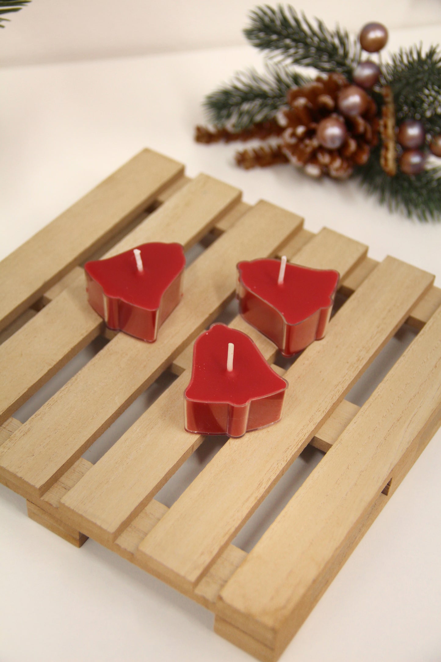 Svíčka - Červený zvoneček