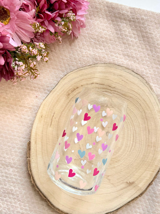 Sklenička - Small hearts