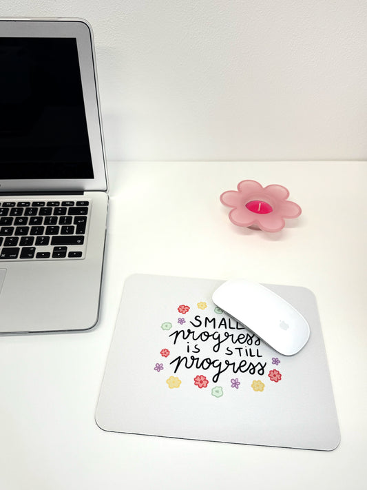 Podložka pod myš - SMALL progress IS STILL progress