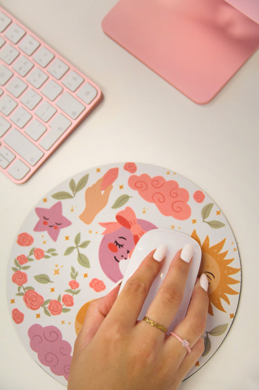 Podložka pod myš kulatá - Fairytale