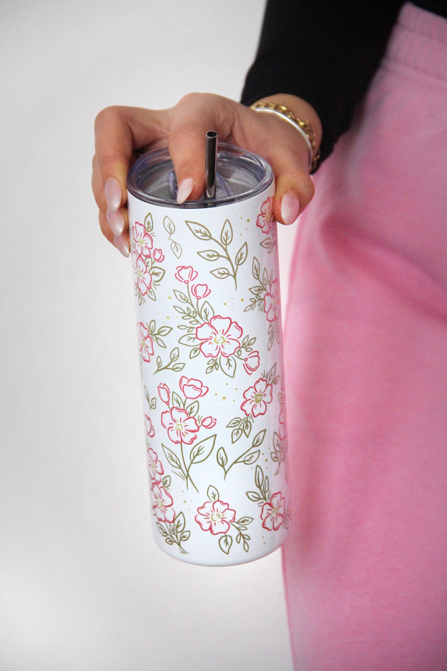 Termo kelímek - Elegant flowers