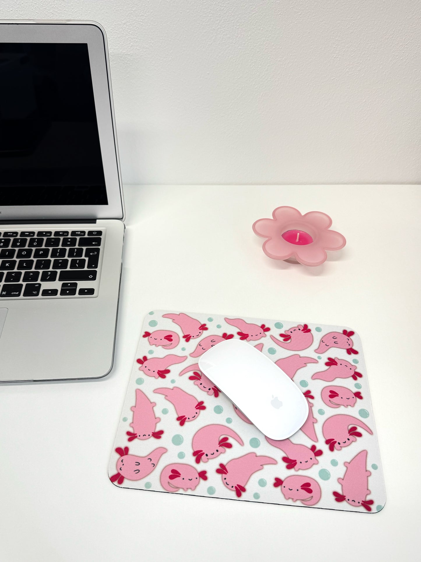 Podložka pod myš - Axolotls and bubbles