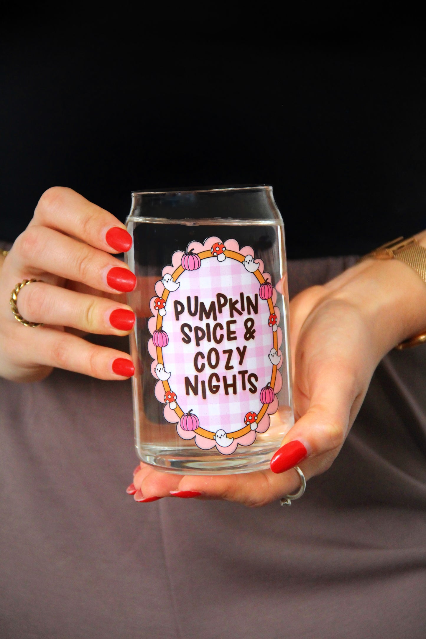 Sklenička - Pumpkin spice & cozy nights