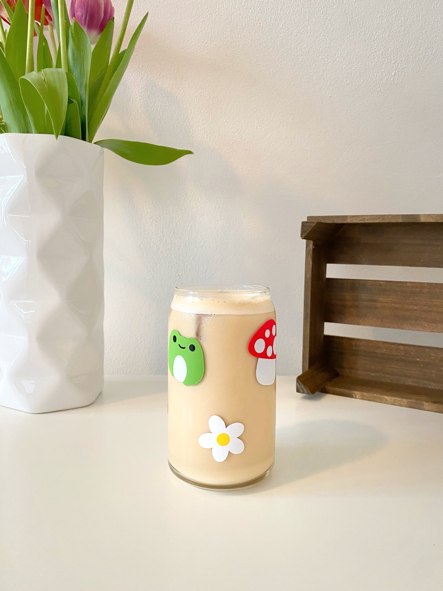 Sklenička - Happy frog