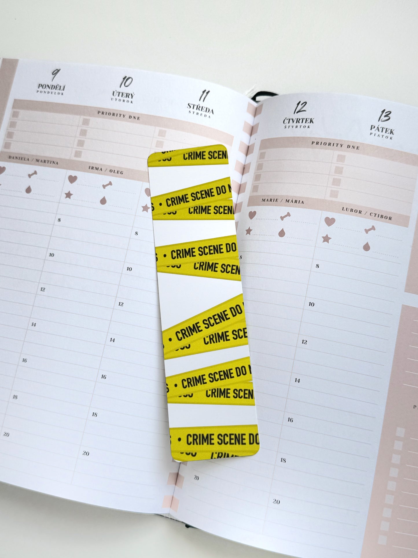 Set 3 záložek - True crime