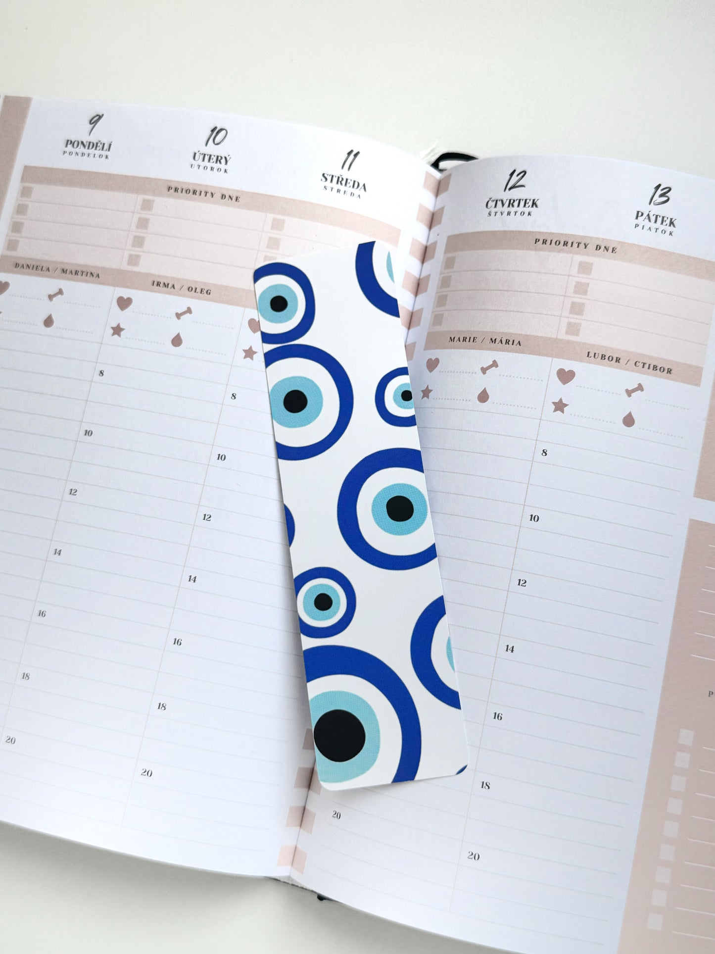 Set 3 záložek - Retro vibes