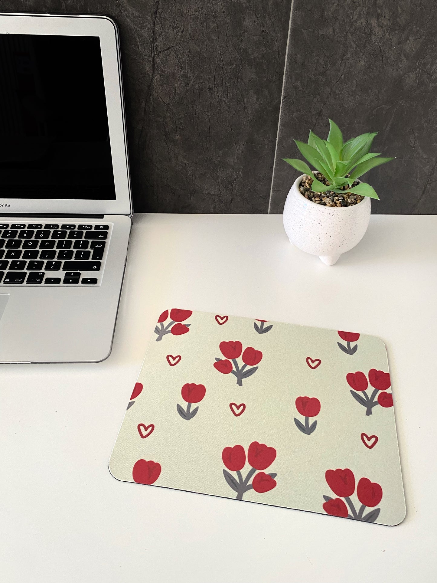 Podložka pod myš - Red tulips