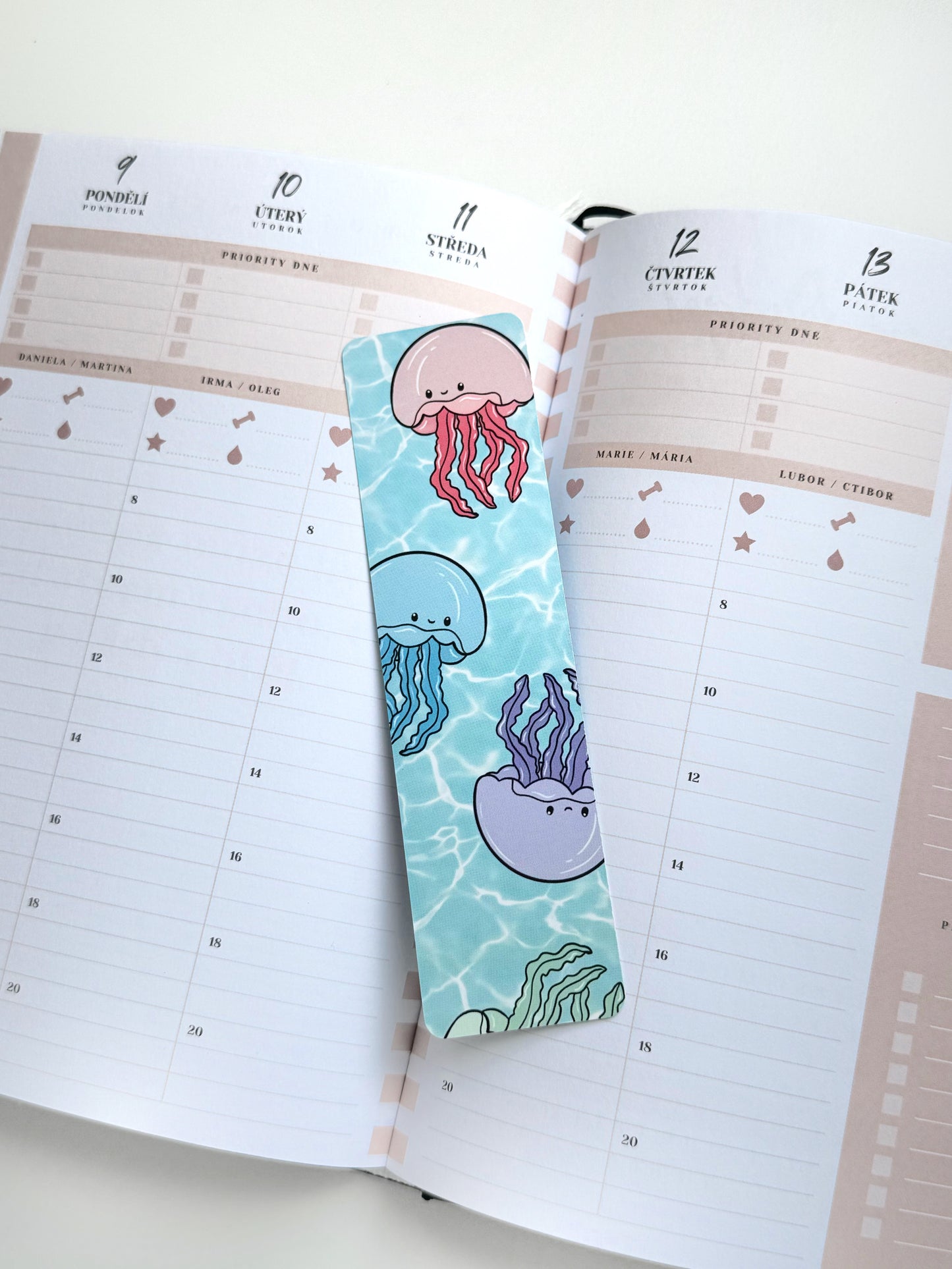 Set 3 záložek - Summer