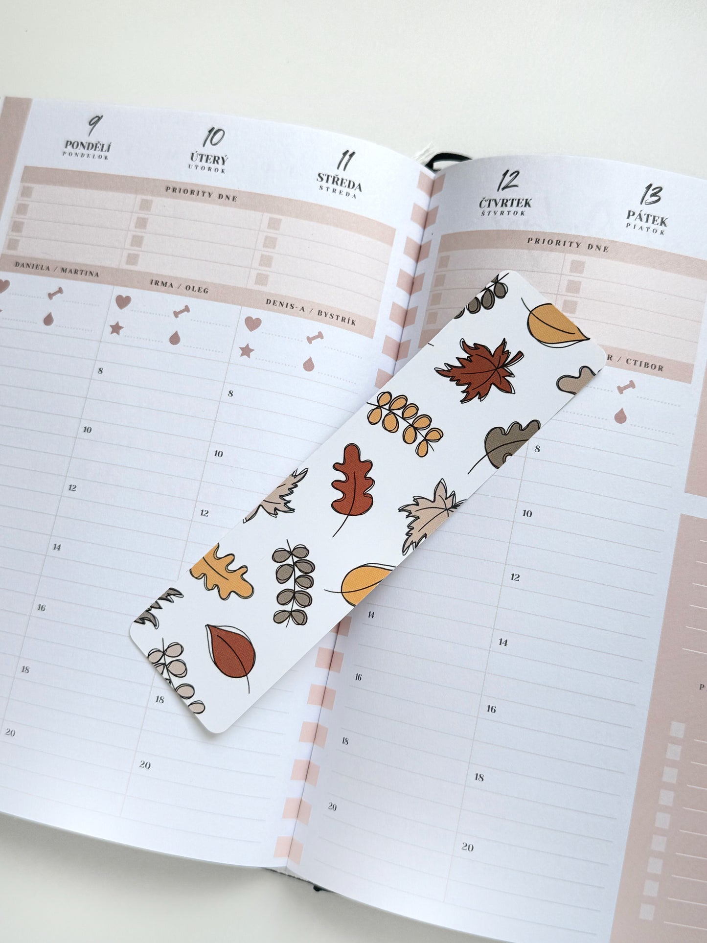 Záložka - Autumn leaves