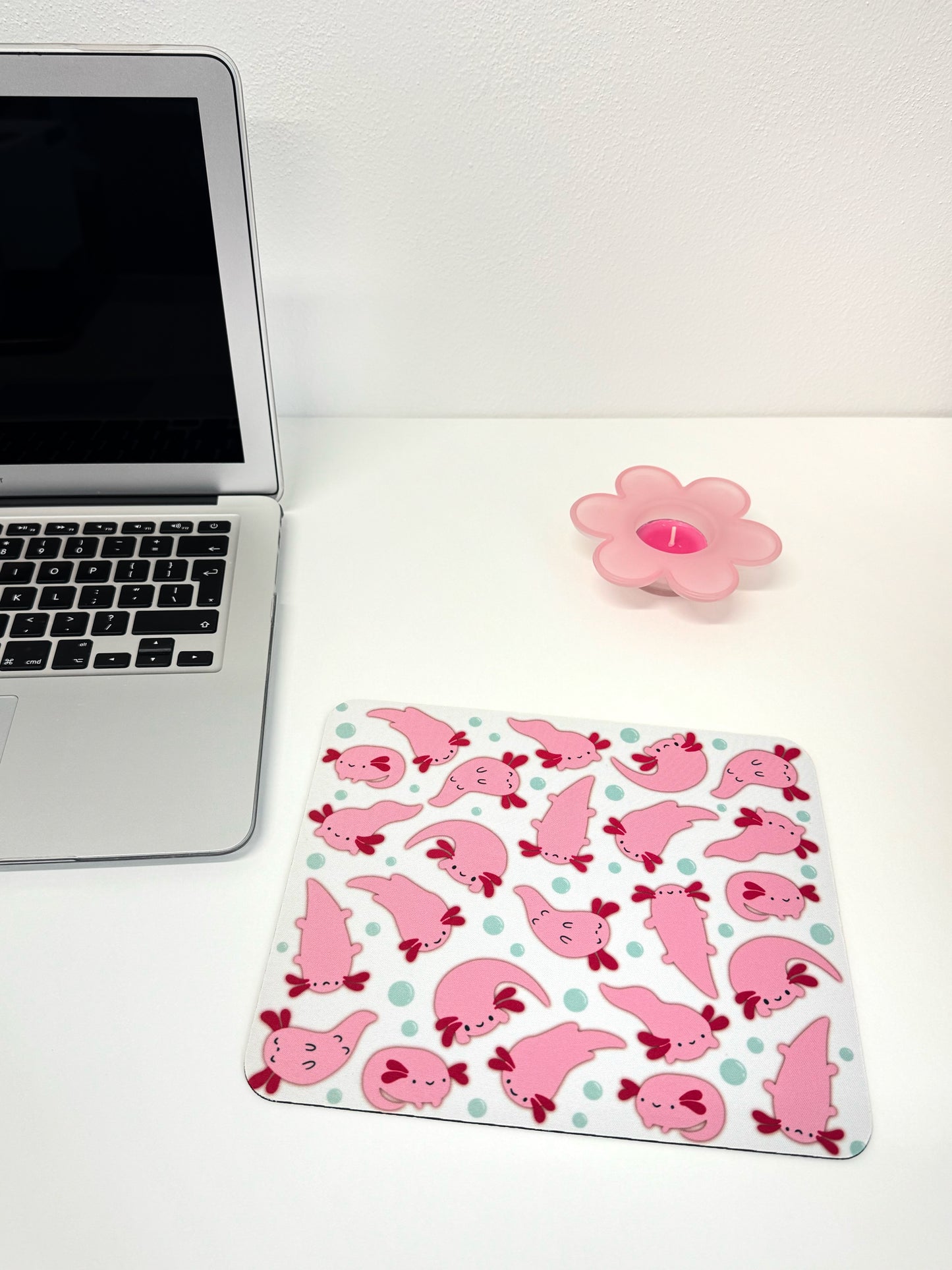 Podložka pod myš - Axolotls and bubbles