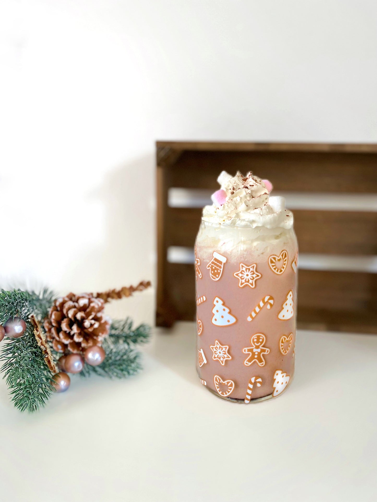 Sklenička - Mini gingerbreads