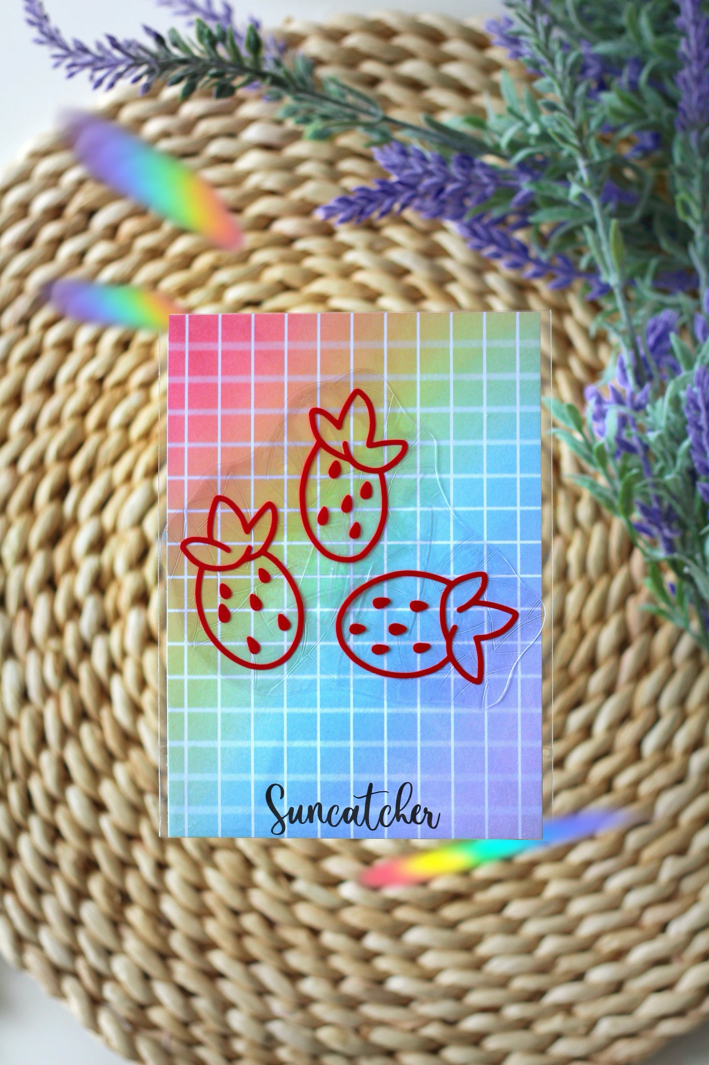 Suncatcher - Strawberries