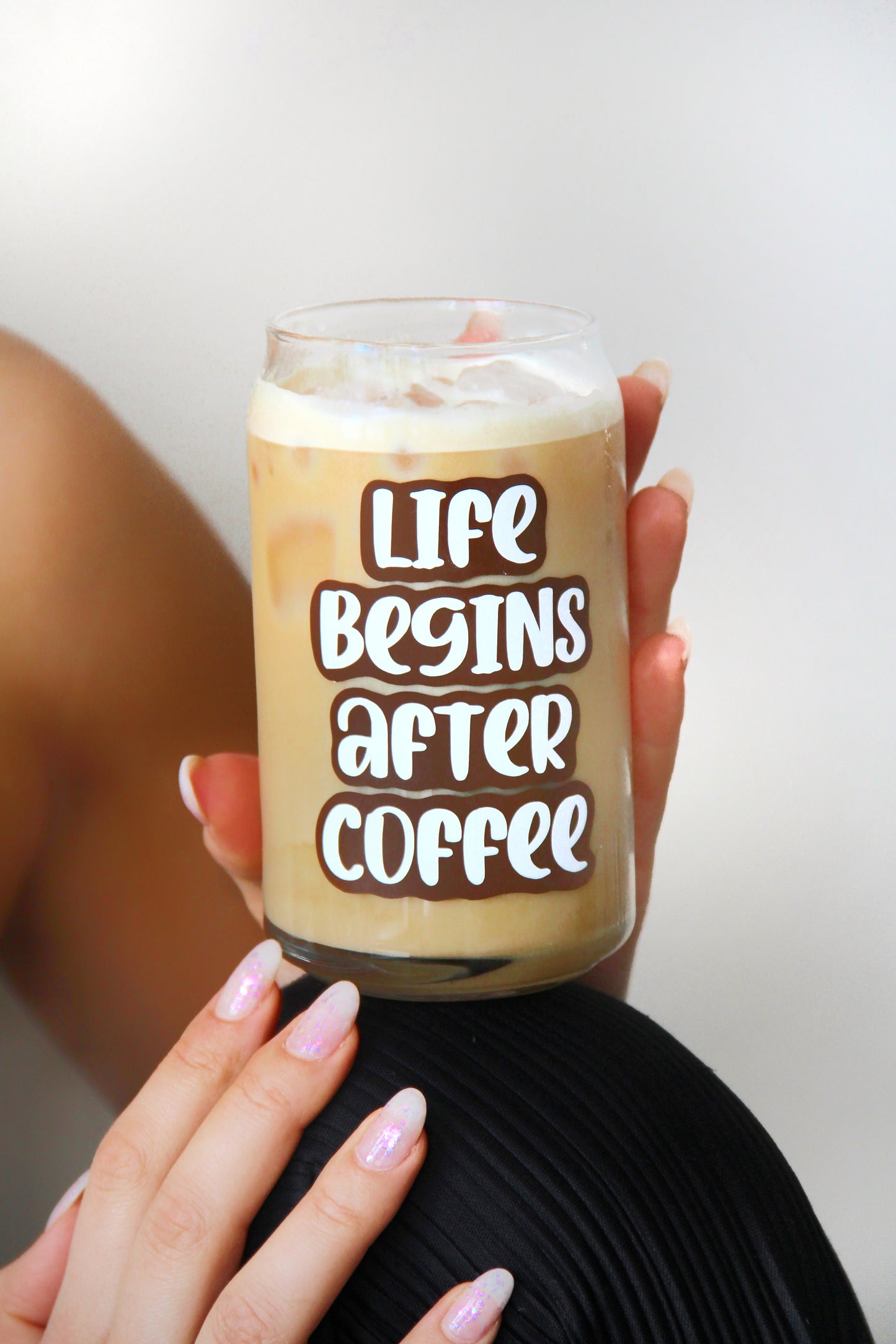 Sklenička - LIFE BEGINS AFTER COFFEE