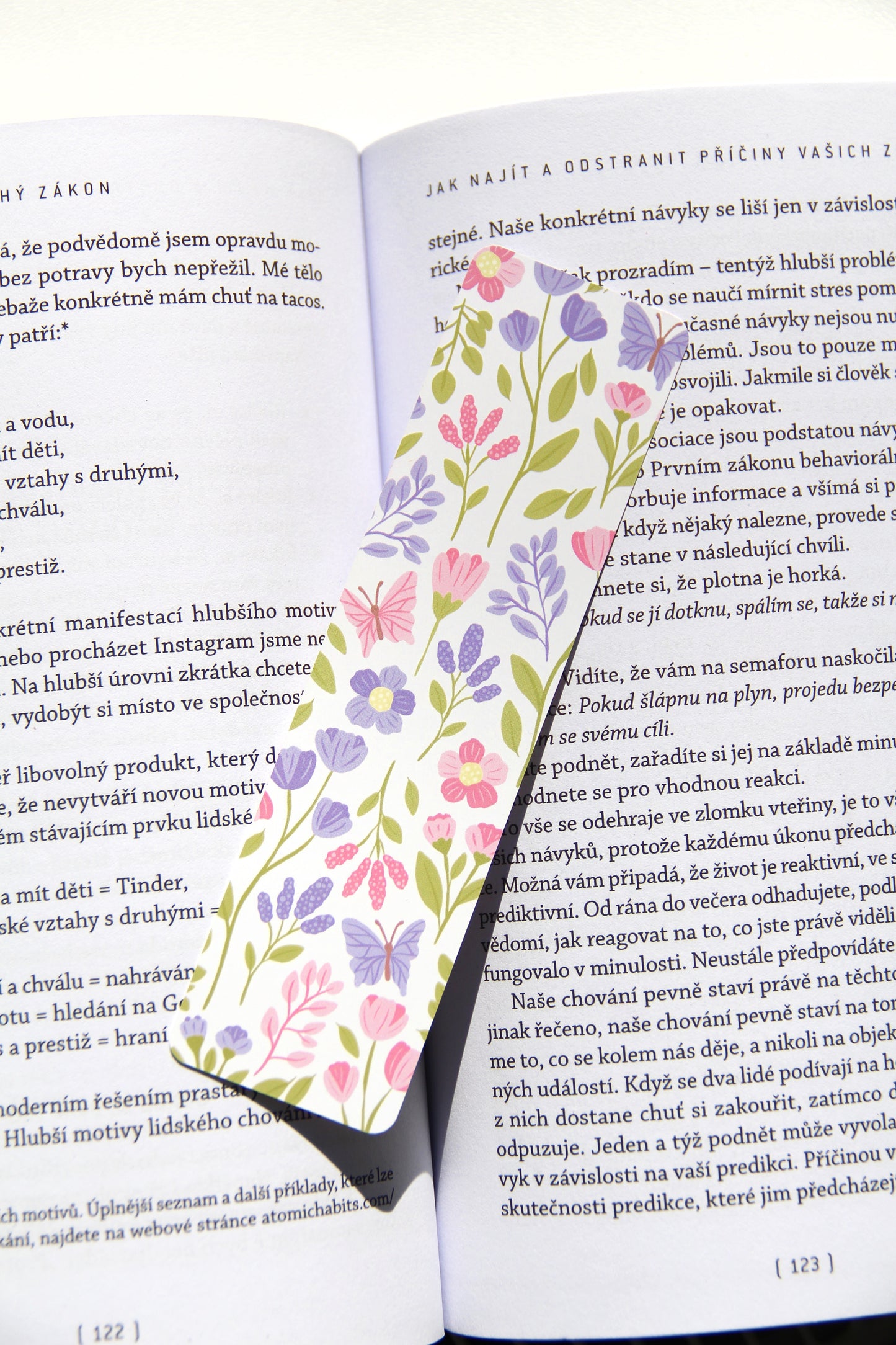 Záložka - Magic flowers