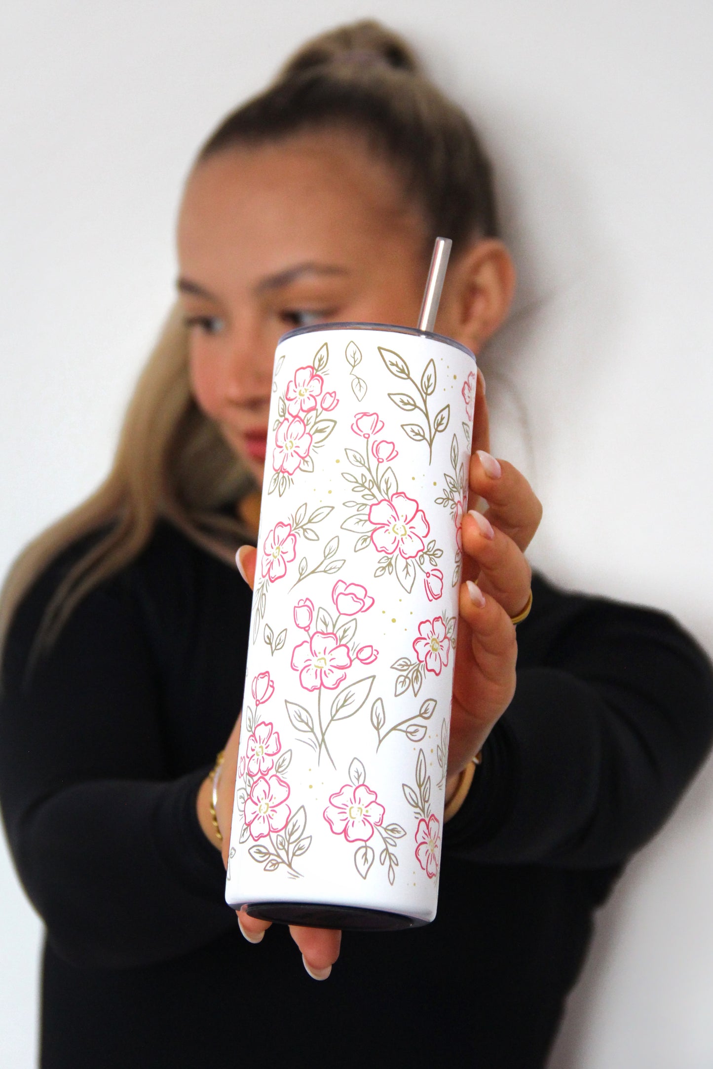 Termo kelímek - Elegant flowers