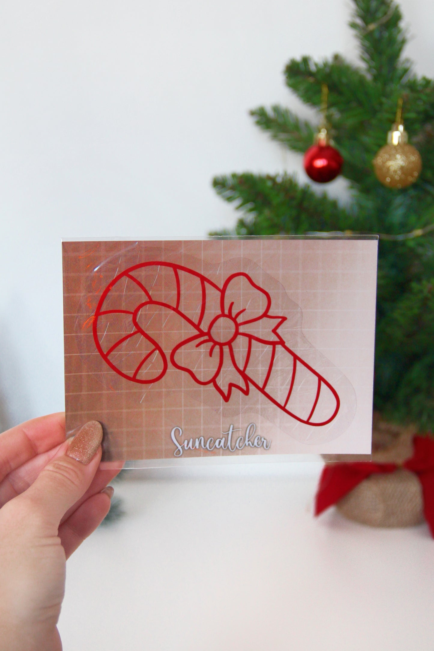 Suncatcher - Candy cane