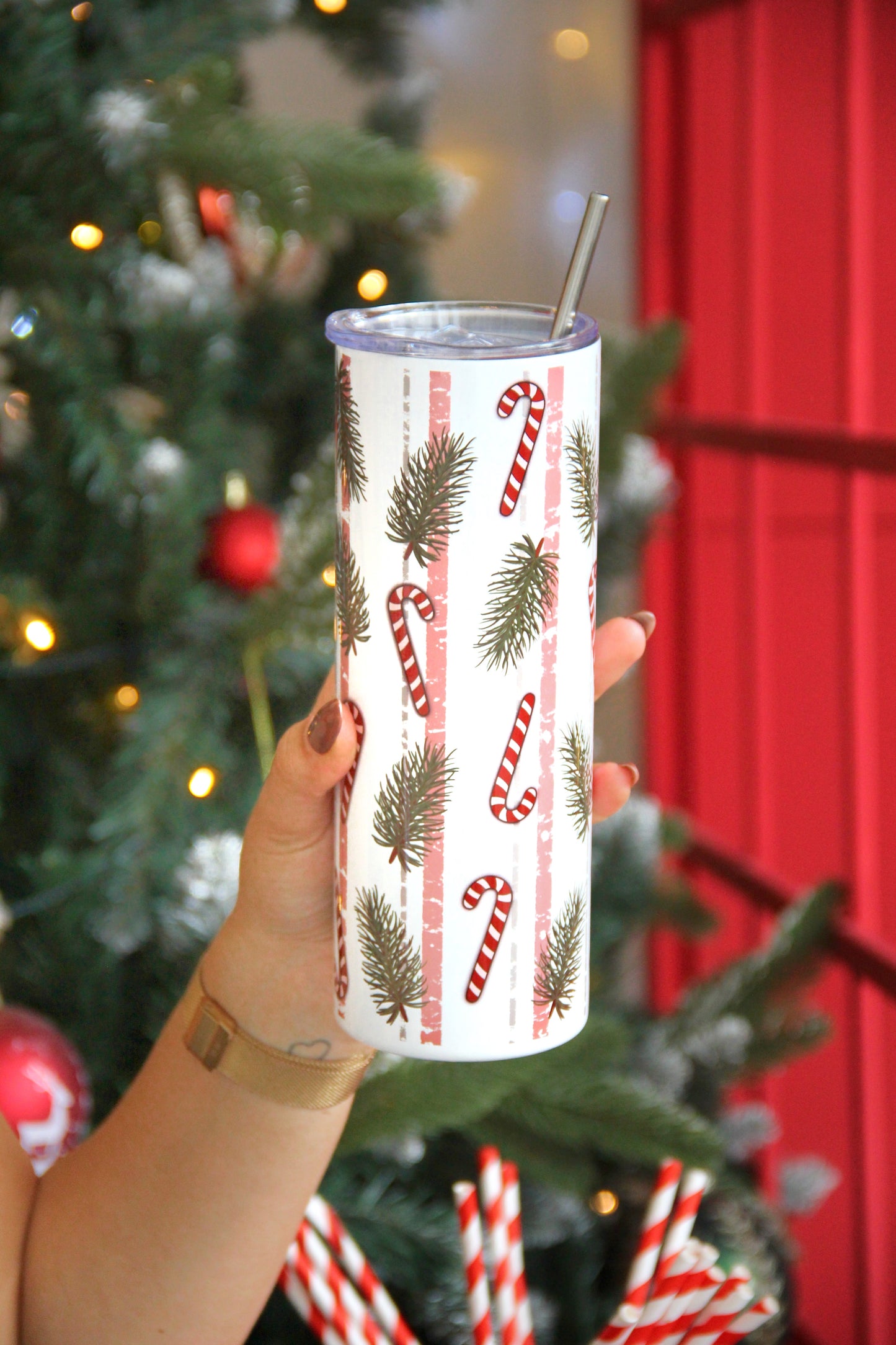 Termo kelímek - Candy cane