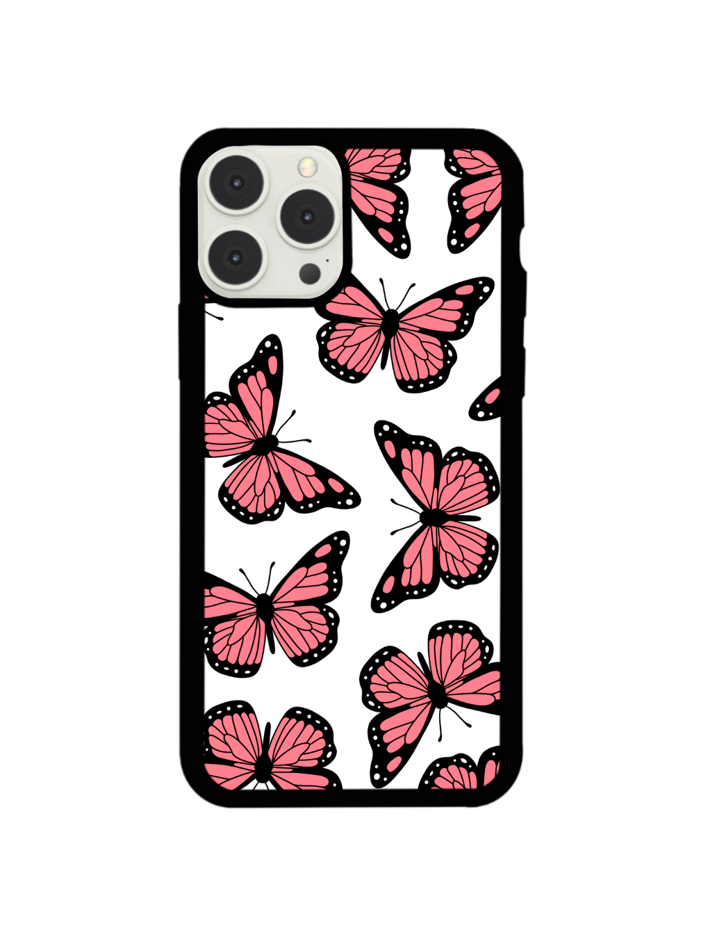 Kryt 214 - Pink butterflies