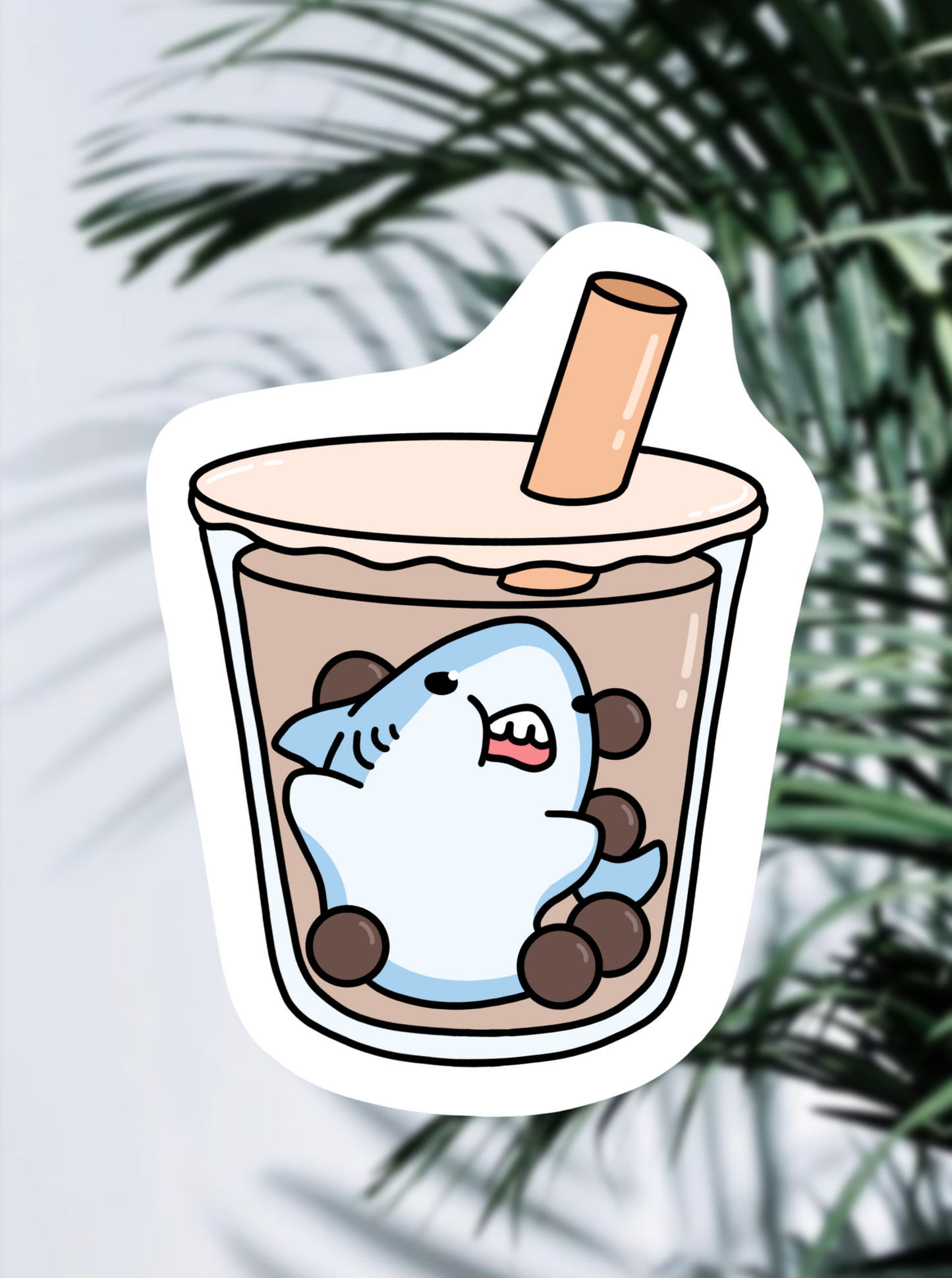 Bubble tea shark