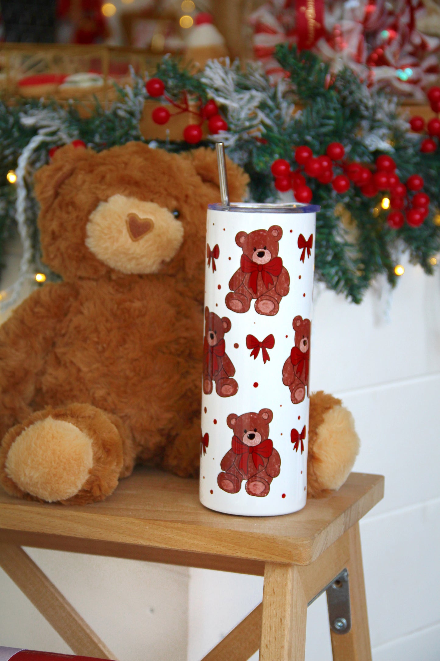 Termo kelímek - Christmas teddy bear