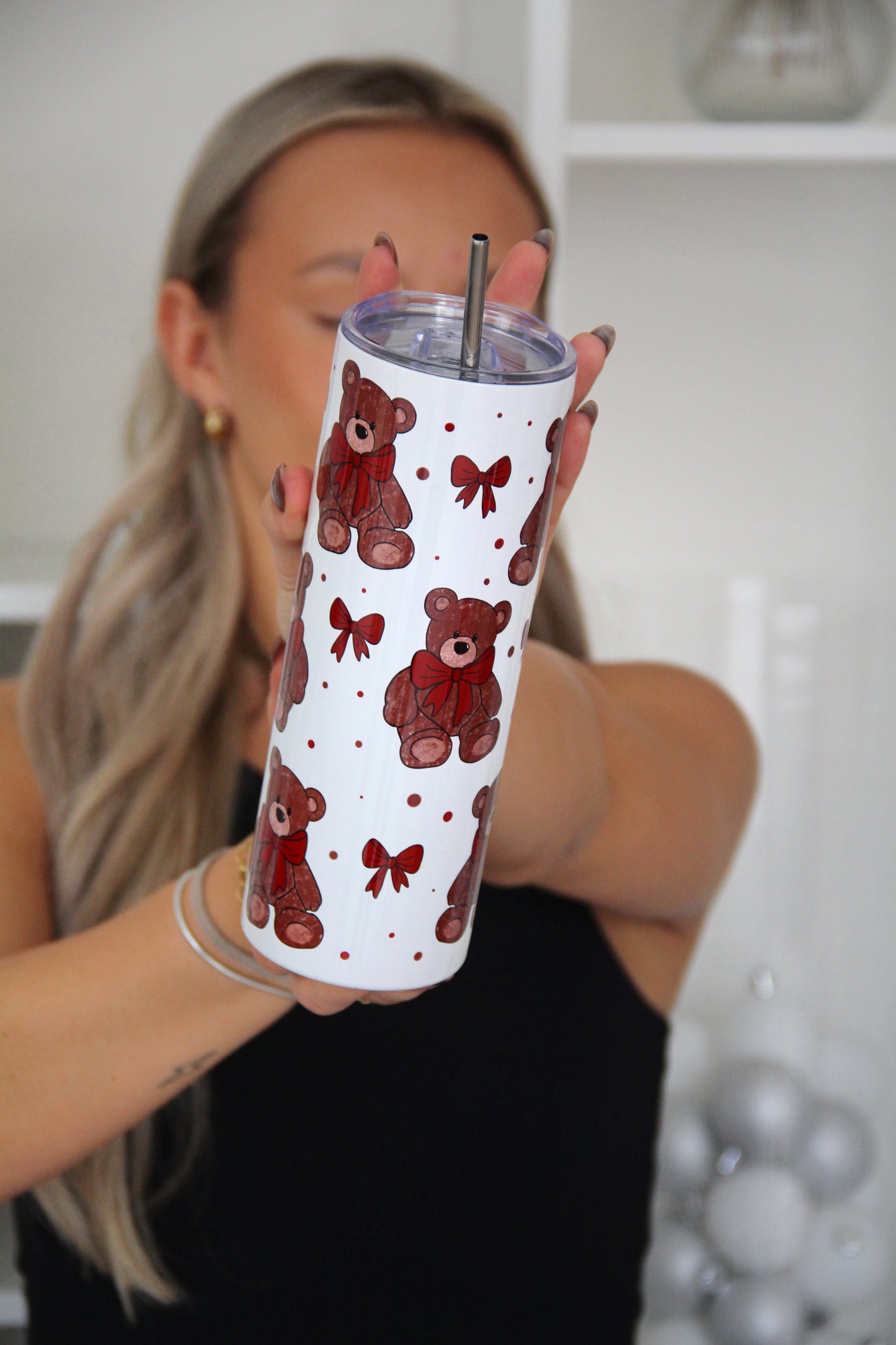 Termo kelímek - Christmas teddy bear