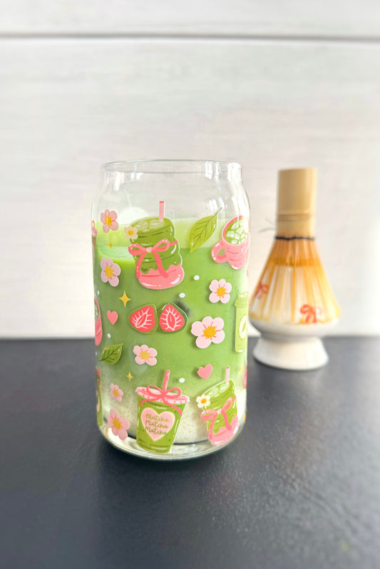 Sklenička - Matcha