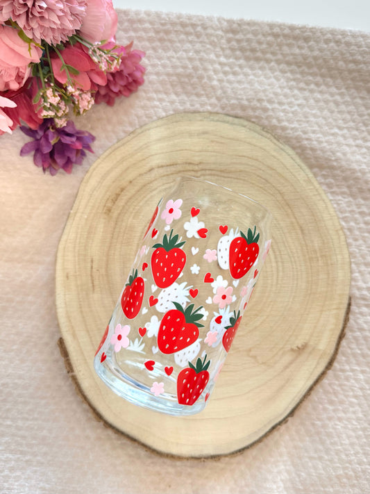 Sklenička - Strawberries