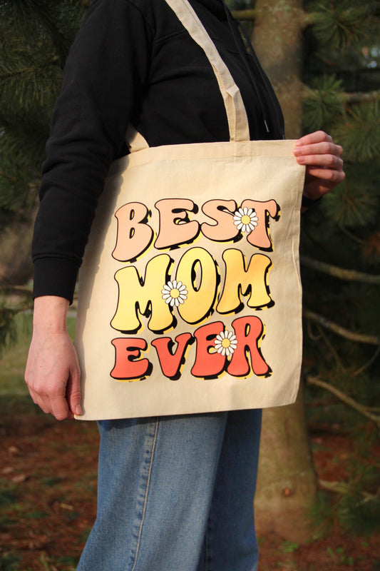 Plátěná taška - BEST MOM EVER