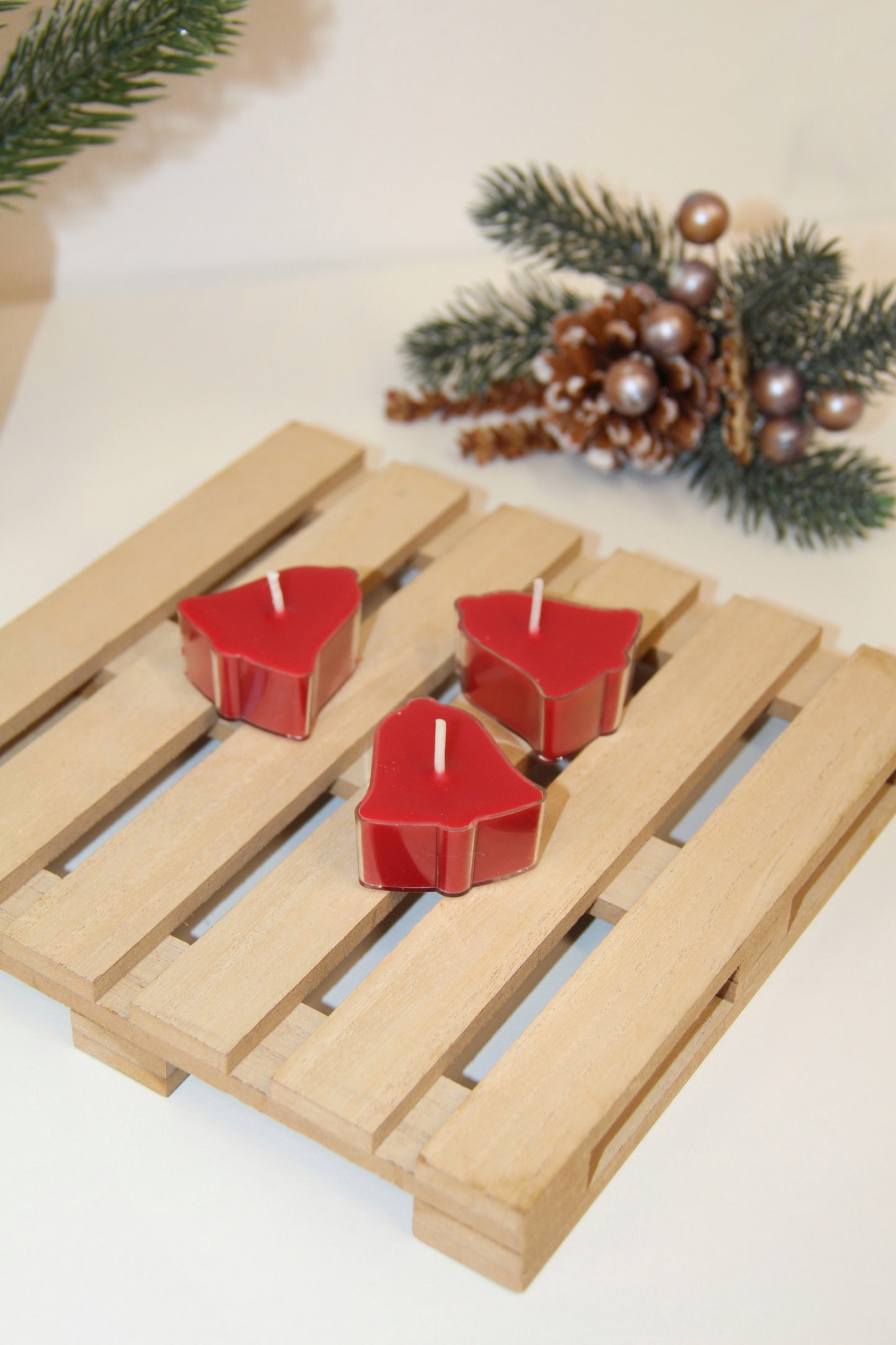 Svíčka - Červený zvoneček