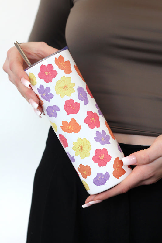 Termo kelímek - Rainbow aloha flowers