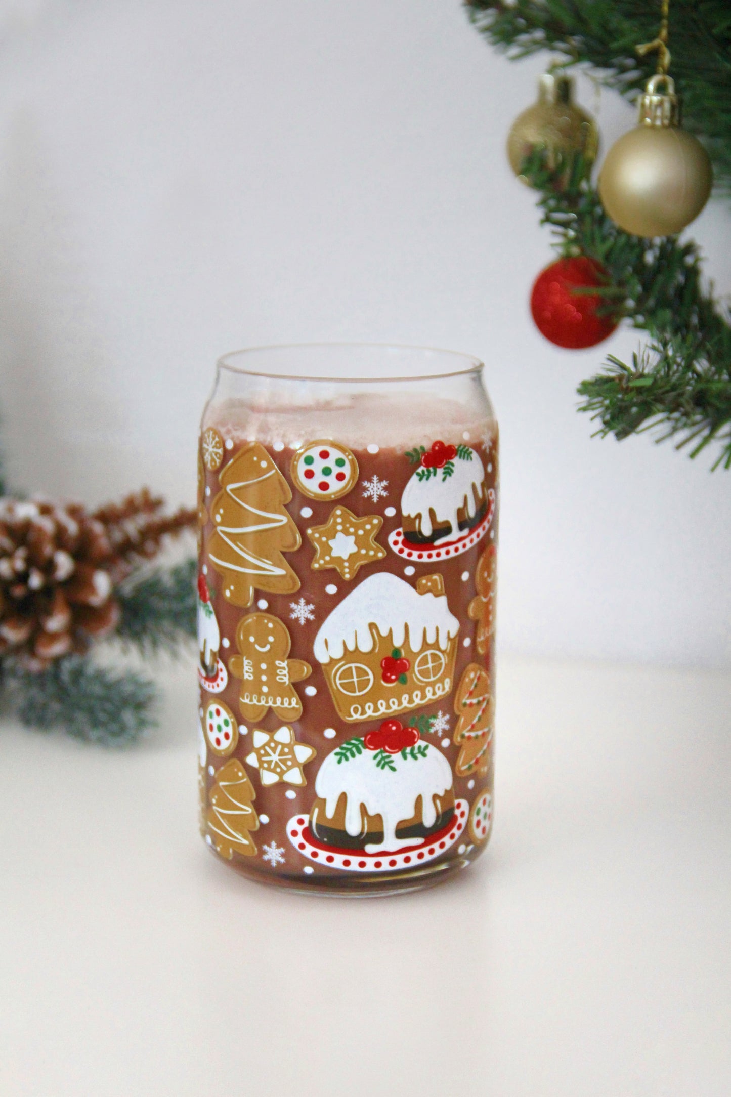 Sklenička - Christmas gingerbreads