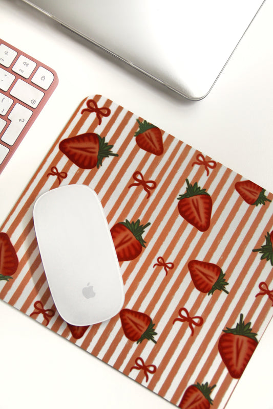 Podložka pod myš - Strawberries Red