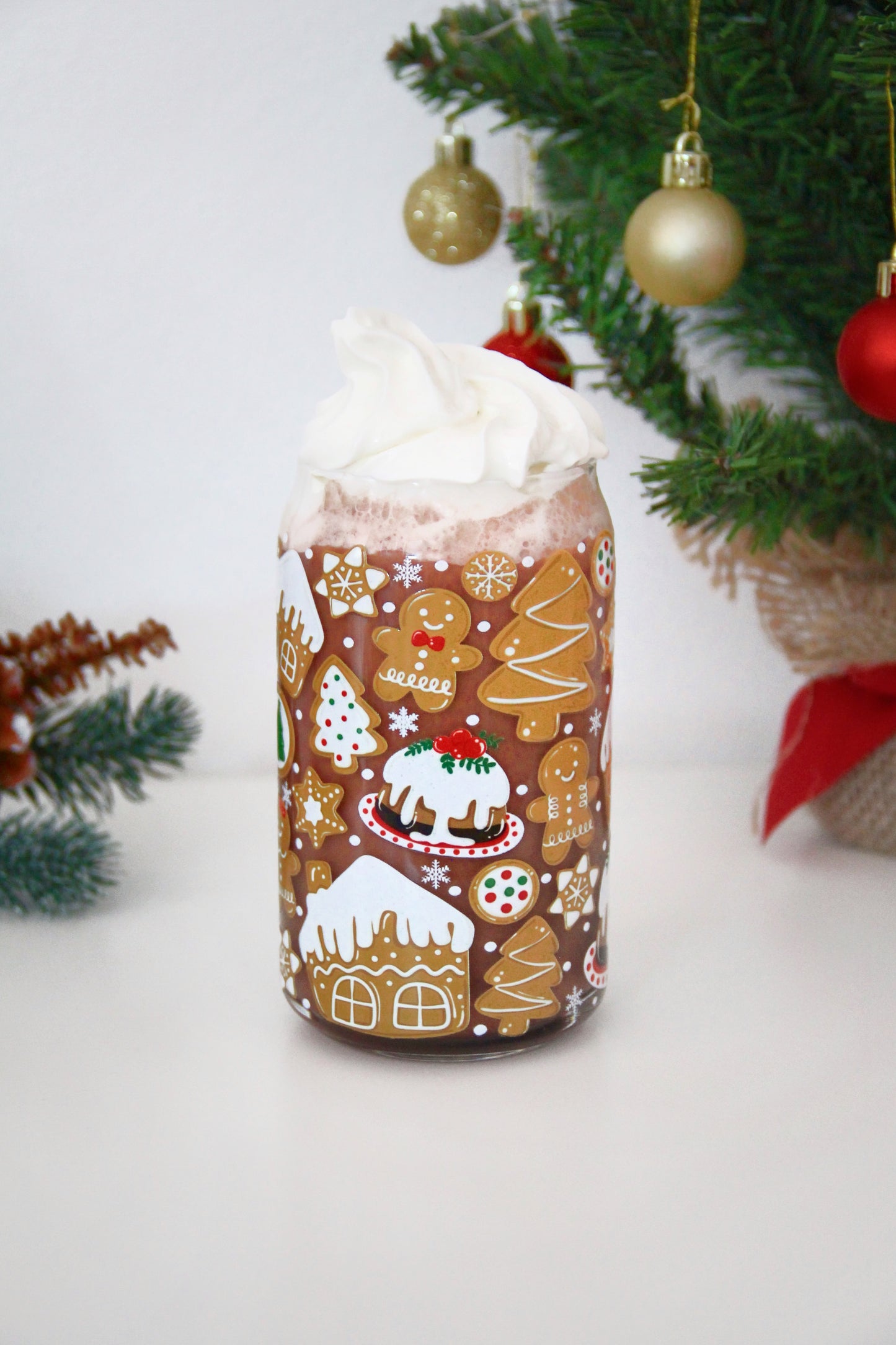 Sklenička - Christmas gingerbreads