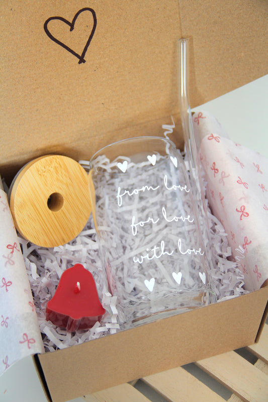 Valentýnský set - from love | for love | with love