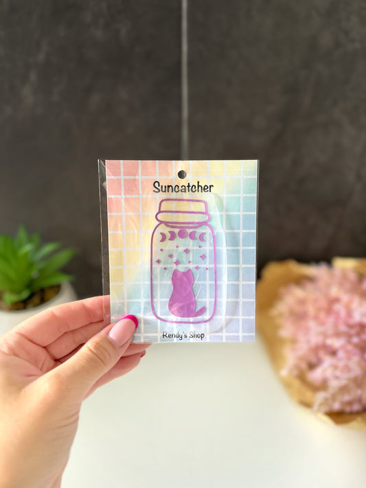 Suncatcher - Magical cat