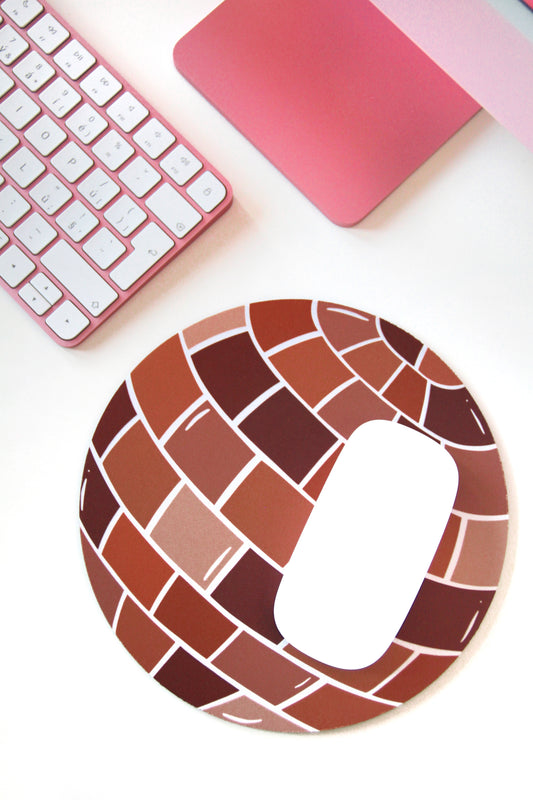 Podložka pod myš - Brown disco