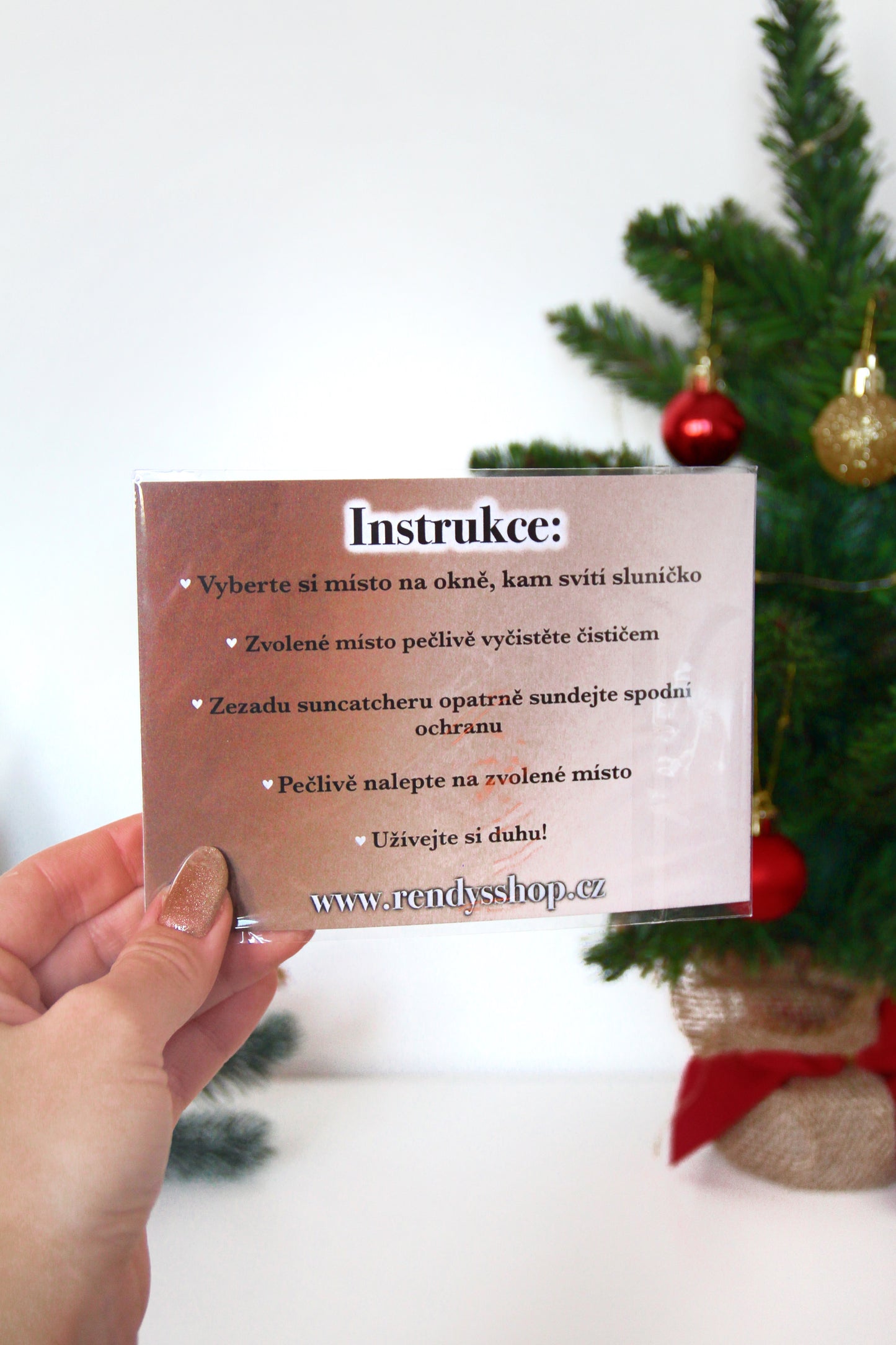 Suncatcher - Candy cane