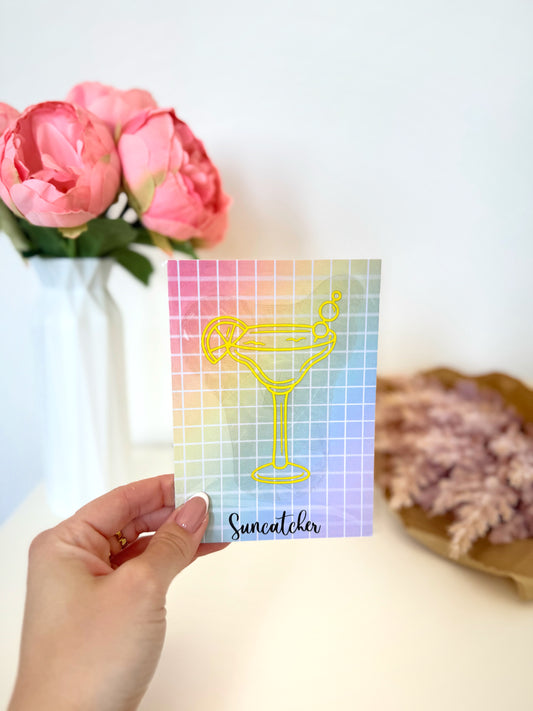 Suncatcher - Summer drink