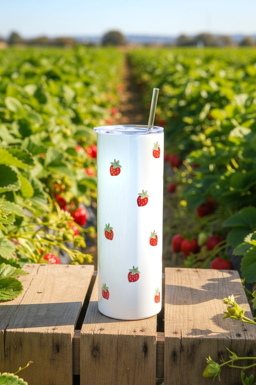 Termo kelímek - Mini strawberries