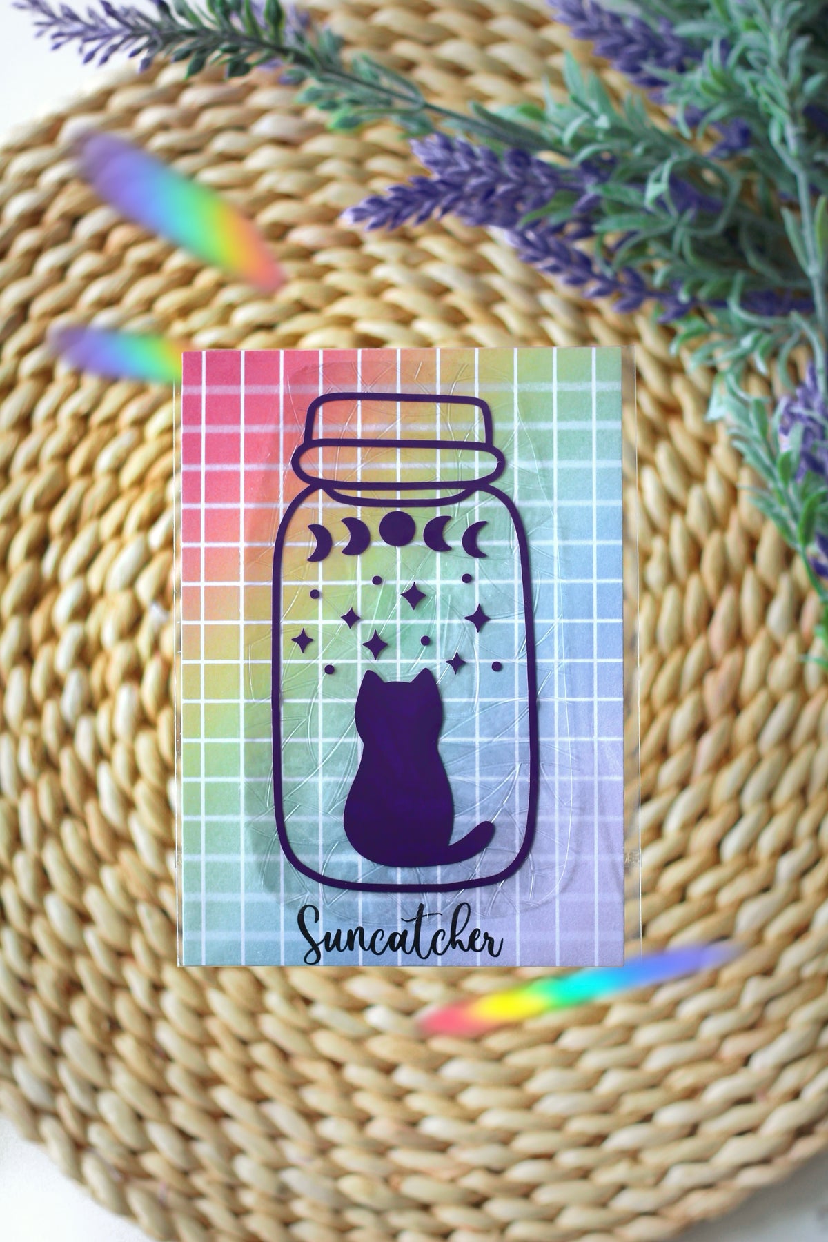 Suncatcher - Magical cat