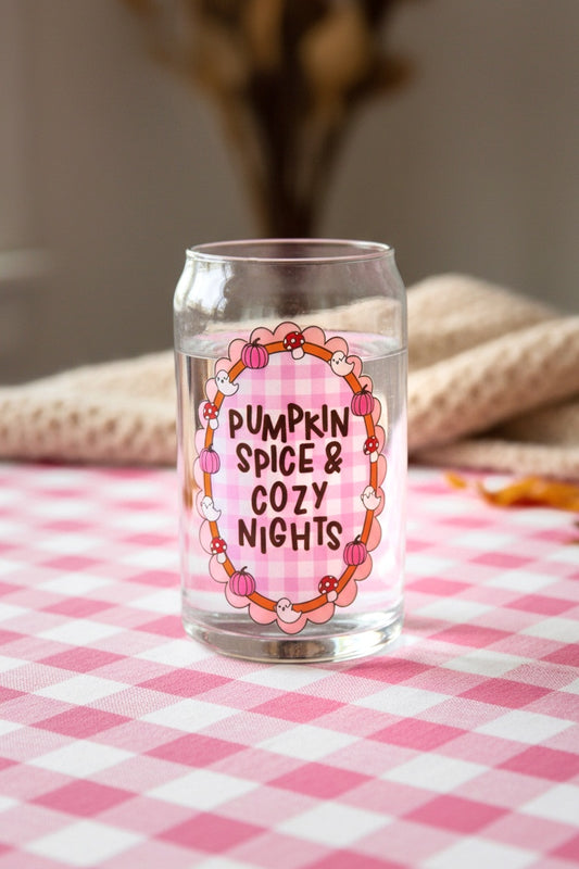 Sklenička - Pumpkin spice & cozy nights