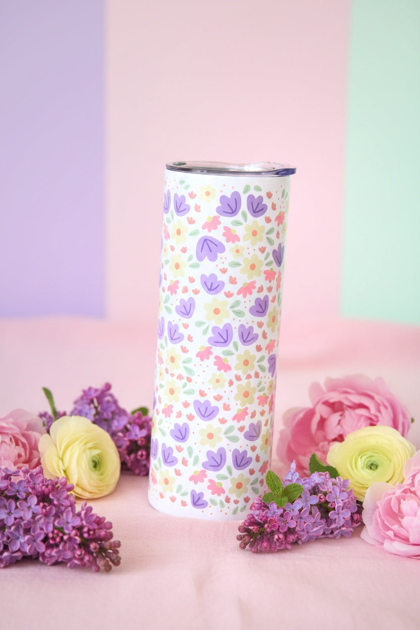 Termo kelímek - Delicate flowers