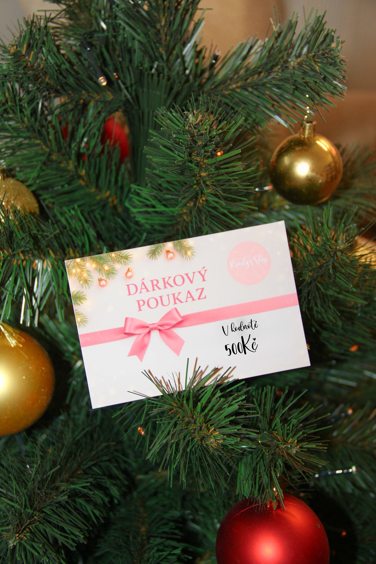 DÁRKOVÁ KARTA 500Kč